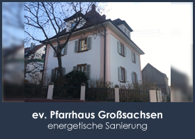 PFARRHAUS GROSSSACHSEN